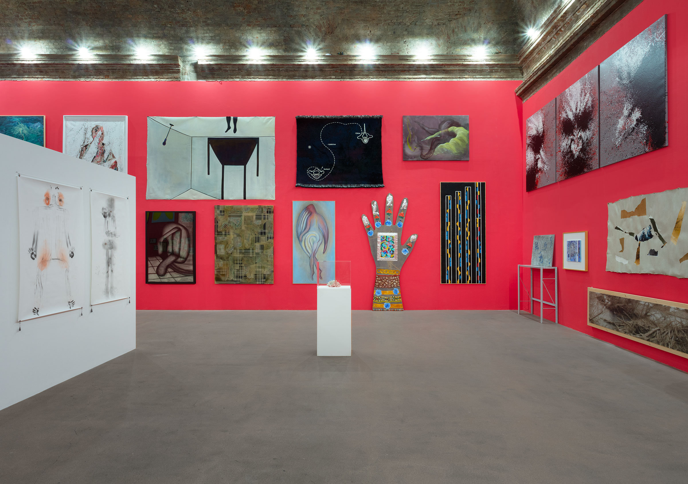 u0022Sensing Painting. Opere dalla Collezione du0027arte della Fondazione CRC / Sensing Painting. Works from the Collection of Fondazione CRCu0022, veduta espositiva